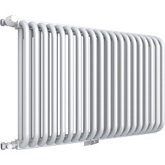 Стальной трубчатый радиатор отопления Rommer RST 2050/15 нижнее правое подключение RAL9016