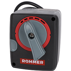 Сервопривод Rommer 24V c регулировкой по сигналу 60s, 120s