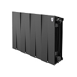 Биметаллический секционный радиатор отопления Royal Thermo PianoForte Noir Sable 300 / 8 секций