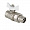 Кран шаровой VALTEC Base с полусгоном 3/4 ВН, белый