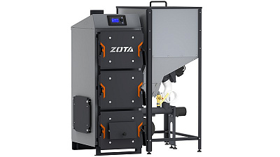 Твердотопливный напольный котел отопления ZOTA Focus 22 Твердотопливный напольный котел отопления ZOTA Focus 22