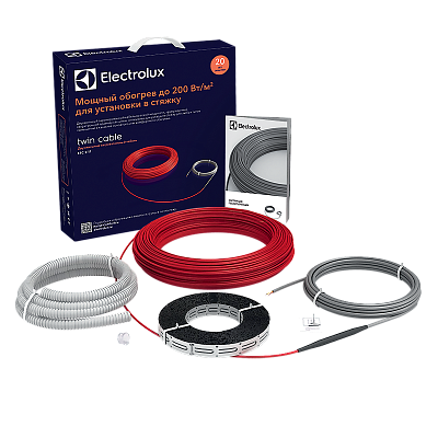 Нагревательный кабель Electrolux Twin Cable 2000 Вт 117,7 м