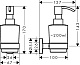 Дозатор для жидкого мыла Hansgrohe Logis Universal 41714000