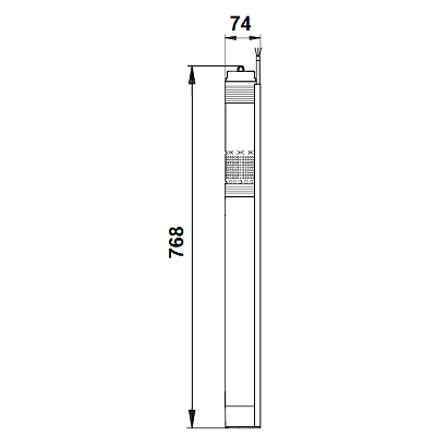Скважинный насос Grundfos SQ 2-70