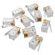 Коннектор EctoControl 4P4C (RJ11), 10шт. (ES-CNRJ-11)