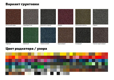 Чугунный радиатор отопления RETROstyle Leeds - 1 секция