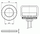 Шайба Walraven BIS WM0-35 17,0х30 мм, М16