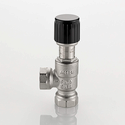 Клапан перепускной VALTEC угловой 1/2 (20-60 кПа) (VT.665.N.0402)