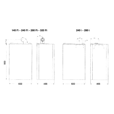 Настенный газовый двухконтурный котел отопления Baxi NUVOLA-3 Comfort 240 i (CSB45424358-)