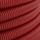 Кожух гофрированный HOOBS d 20 (20 х 25), для труб Dn16, цвет красный
