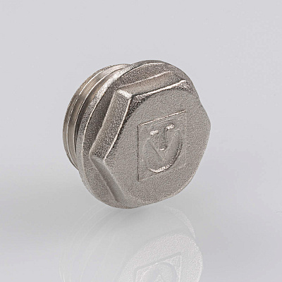 Пробка VALTEC резьбовая с уплотнением 1/2 (VTr.583.NR.0004)