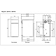 Напольный газовый котел отопления Baxi Slim 1.300 FiN без насоса (WSB43530347-)