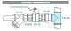 Тройник VALTEC 2 внутренняя, никелированная латунь