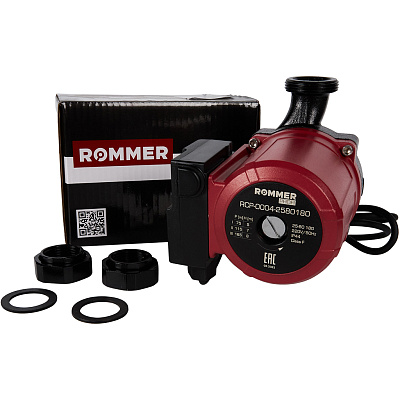 Циркуляционный насос Rommer трехскоростной Profi 25/80-180