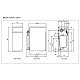 Напольный газовый котел отопления Baxi Slim 1.300 Fi (WSB43530301-)